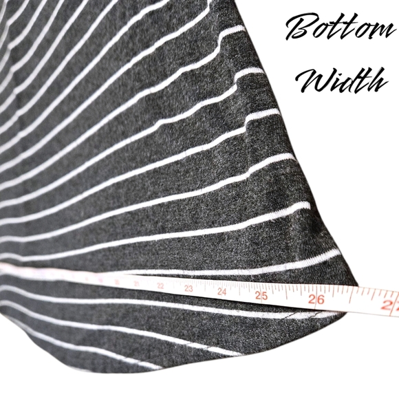 Striped Knit Tank Dress Sz S Criss Cross Back Granola Girl Normcore USA Y2K - Picture 10 of 12